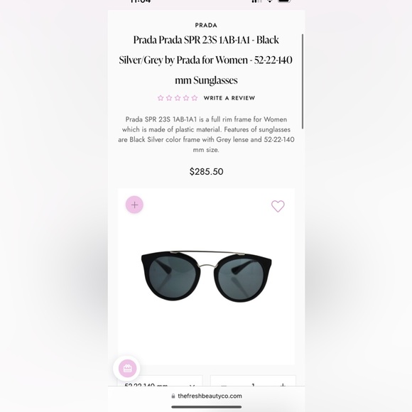 Women’s Prada Sunglasses - Picture 5 of 5